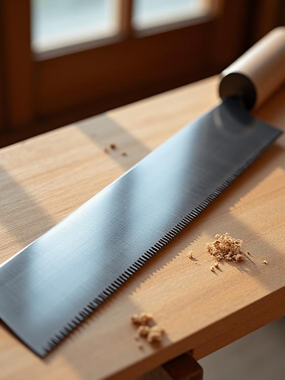 両刃の木工用鋸